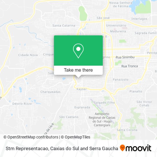 Stm Representacao map