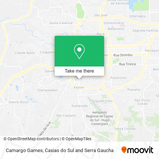 Camargo Games map