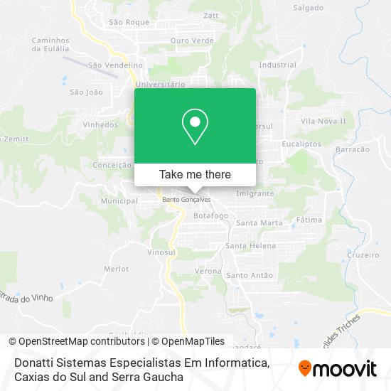 Mapa Donatti Sistemas Especialistas Em Informatica