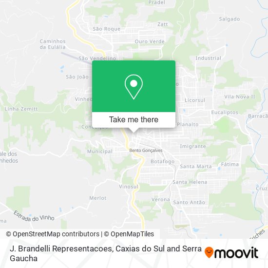 J. Brandelli Representacoes map