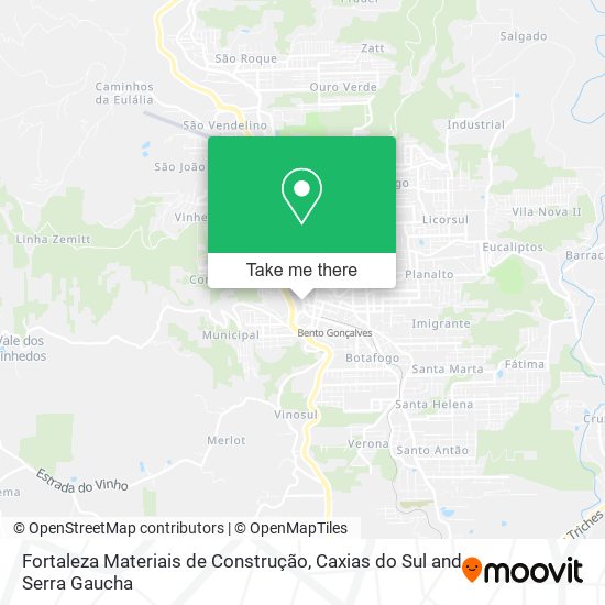 Fortaleza Materiais de Construção map