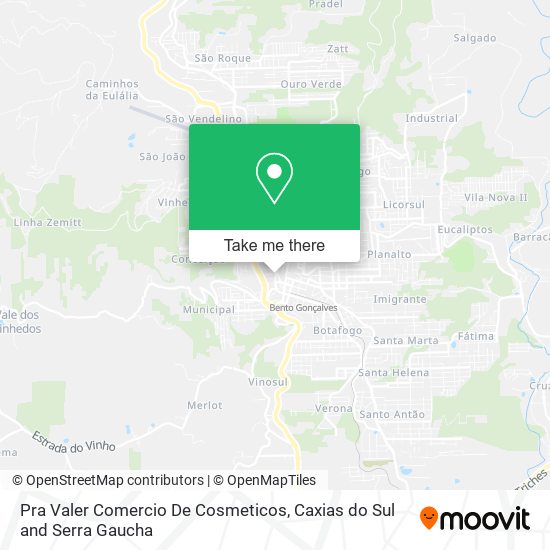 Pra Valer Comercio De Cosmeticos map
