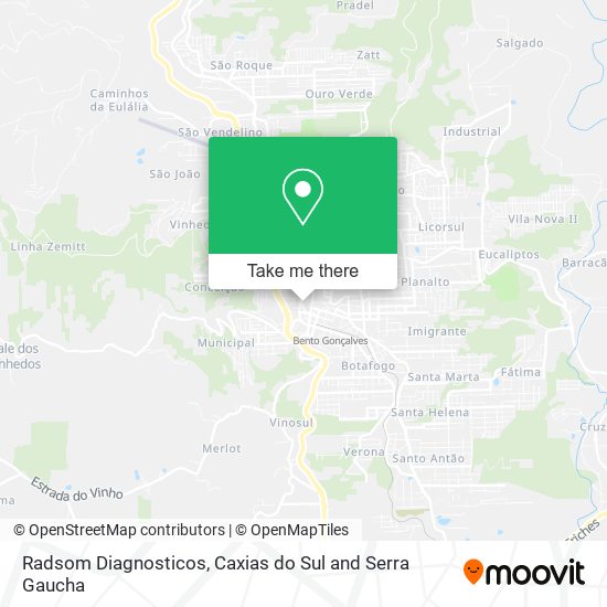 Radsom Diagnosticos map