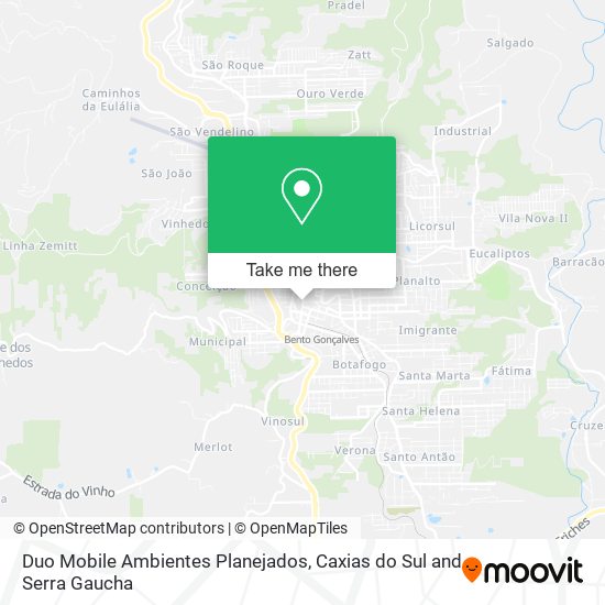 Mapa Duo Mobile Ambientes Planejados