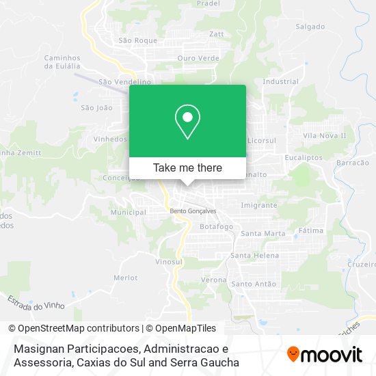 Masignan Participacoes, Administracao e Assessoria map