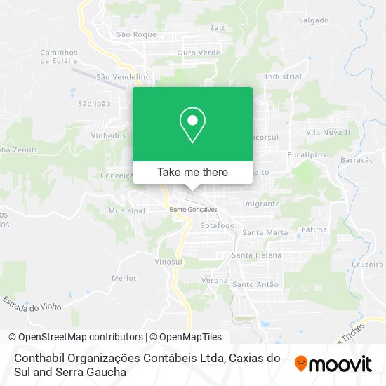 Mapa Conthabil Organizações Contábeis Ltda