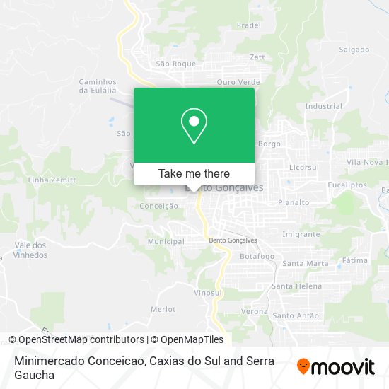 Minimercado Conceicao map