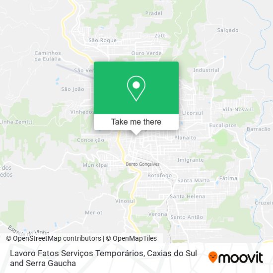 Lavoro Fatos Serviços Temporários map