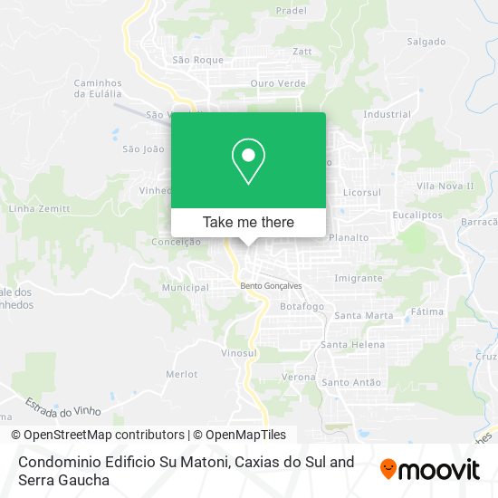 Condominio Edificio Su Matoni map