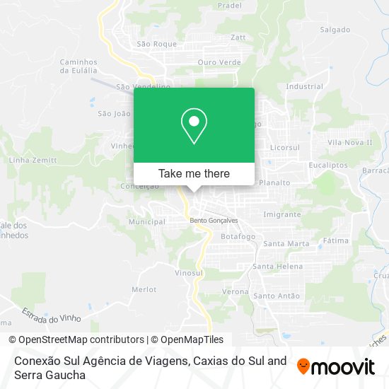Conexão Sul Agência de Viagens map