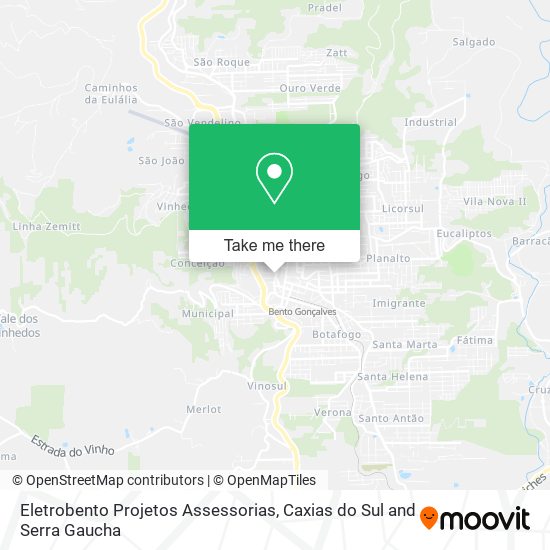 Eletrobento Projetos Assessorias map