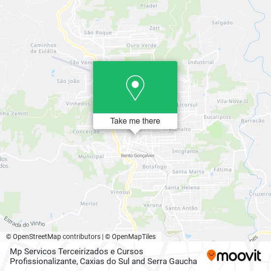 Mapa Mp Servicos Terceirizados e Cursos Profissionalizante