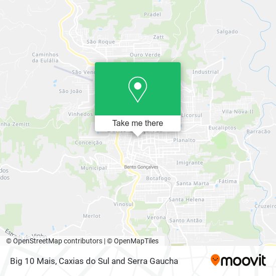 Big 10 Mais map