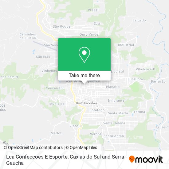 Lca Confeccoes E Esporte map