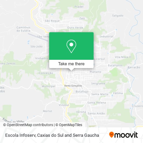 Escola Infoserv map