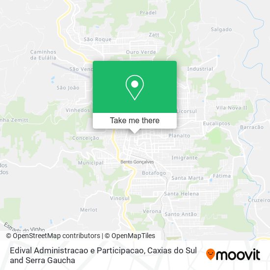 Edival Administracao e Participacao map