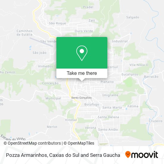 Pozza Armarinhos map