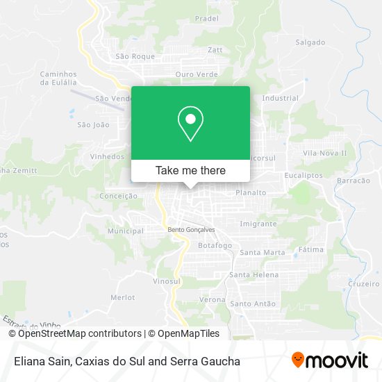 Eliana Sain map