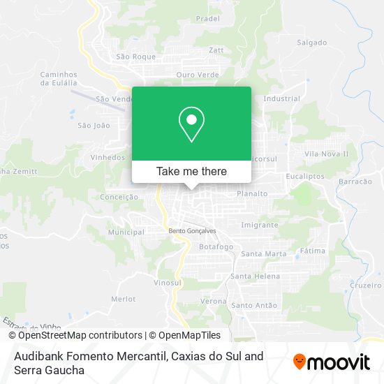 Audibank Fomento Mercantil map