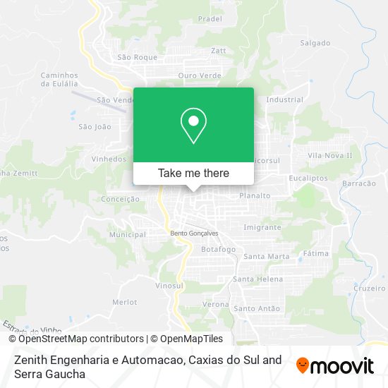 Zenith Engenharia e Automacao map