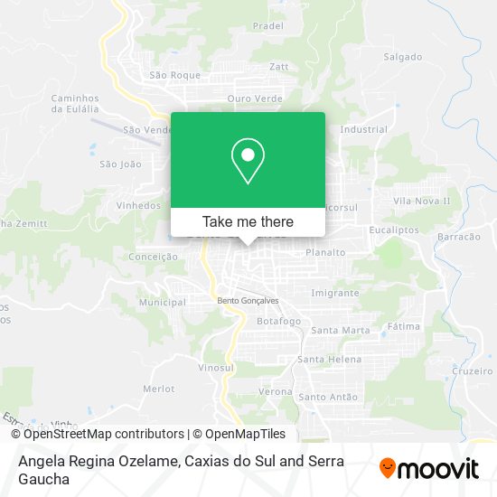 Angela Regina Ozelame map
