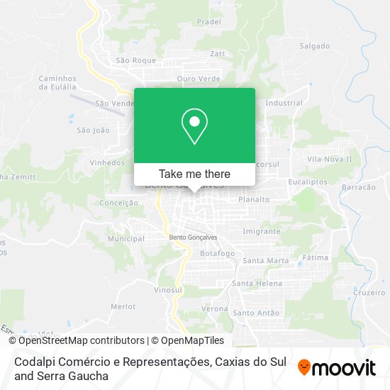Codalpi Comércio e Representações map