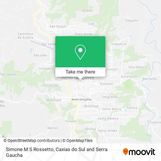 Simone M S Rossetto map