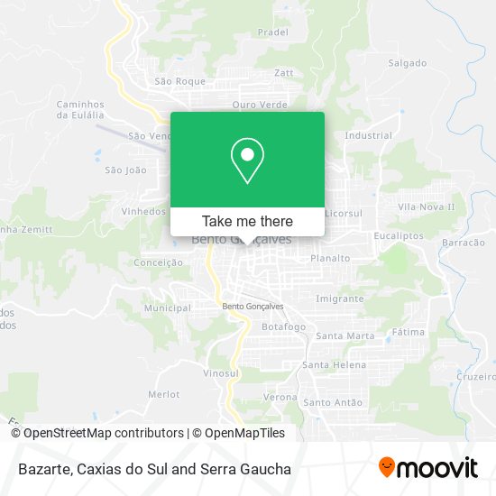 Bazarte map