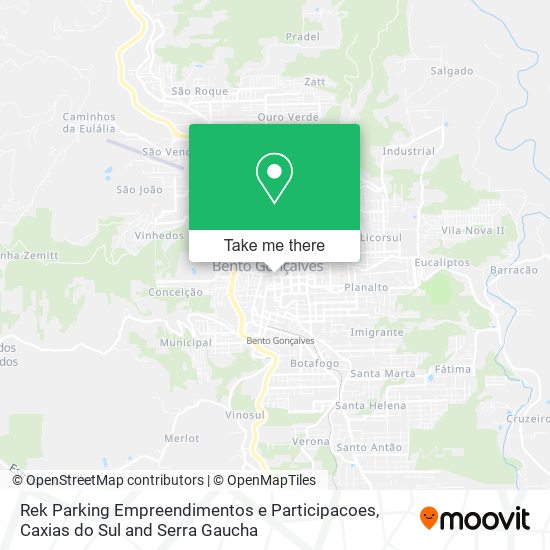 Rek Parking Empreendimentos e Participacoes map