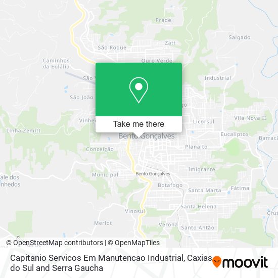 Capitanio Servicos Em Manutencao Industrial map