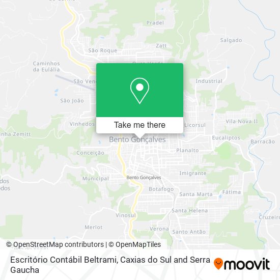 Escritório Contábil Beltrami map