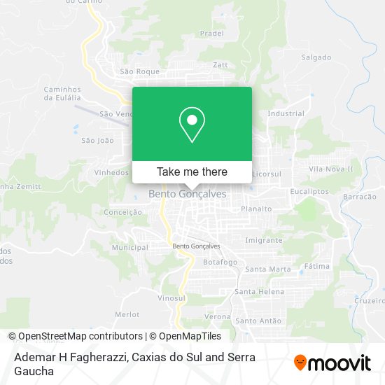 Ademar H Fagherazzi map