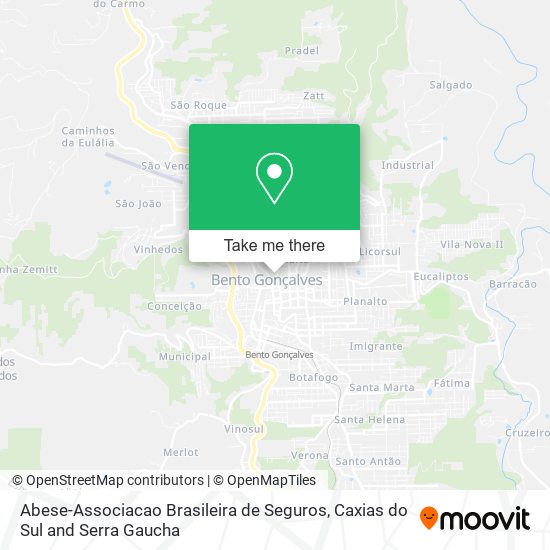 Abese-Associacao Brasileira de Seguros map