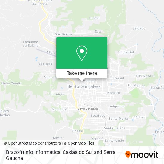 Brazofttinfo Informatica map