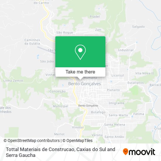 Tottal Materiais de Construcao map