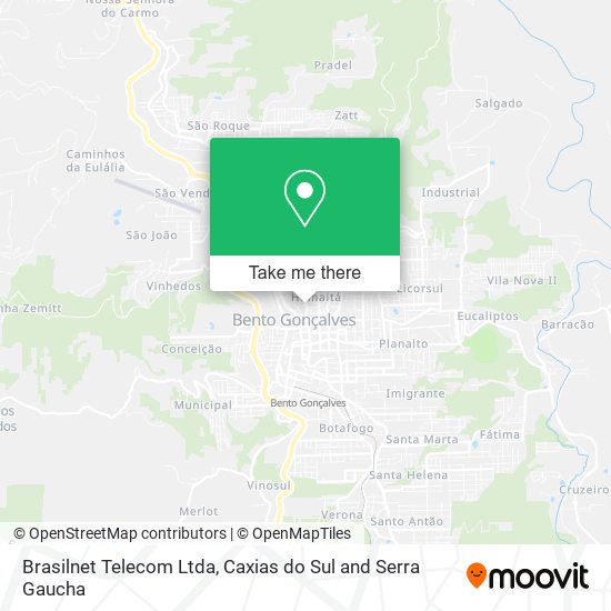 Brasilnet Telecom Ltda map