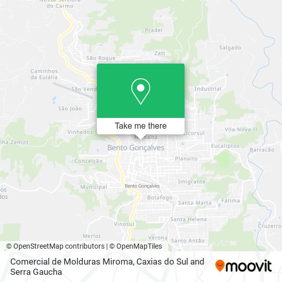 Comercial de Molduras Miroma map