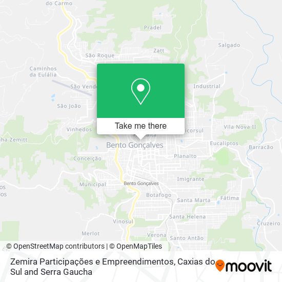 Zemira Participações e Empreendimentos map