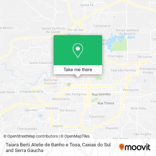 Taiara Berti Atelie de Banho e Tosa map