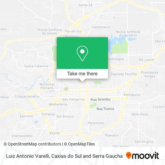 Luiz Antonio Varelli map