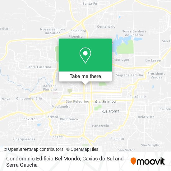 Condominio Edificio Bel Mondo map