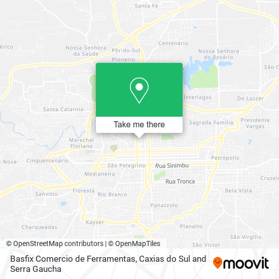 Basfix Comercio de Ferramentas map