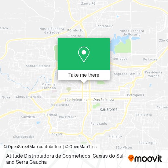 Atitude Distribuidora de Cosmeticos map