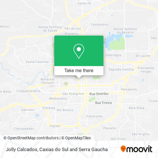 Jolly Calcados map