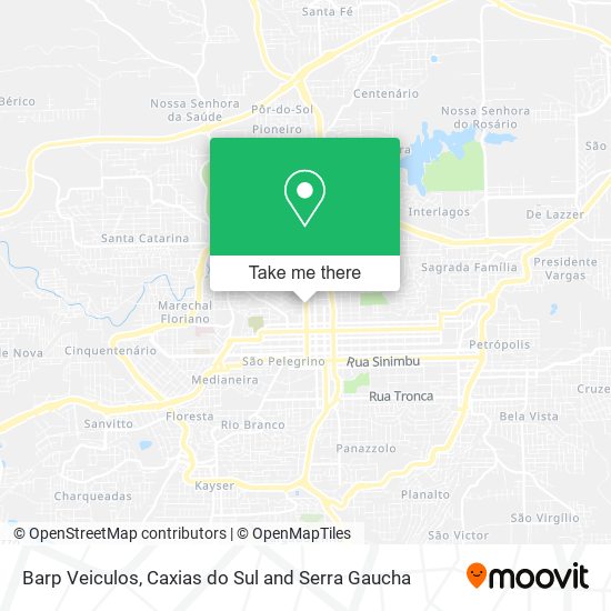 Barp Veiculos map