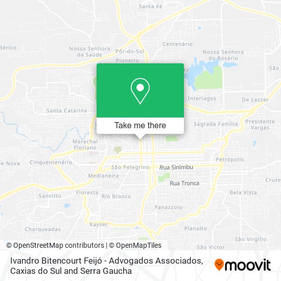Ivandro Bitencourt Feijó - Advogados Associados map