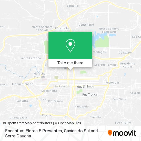 Encantum Flores E Presentes map