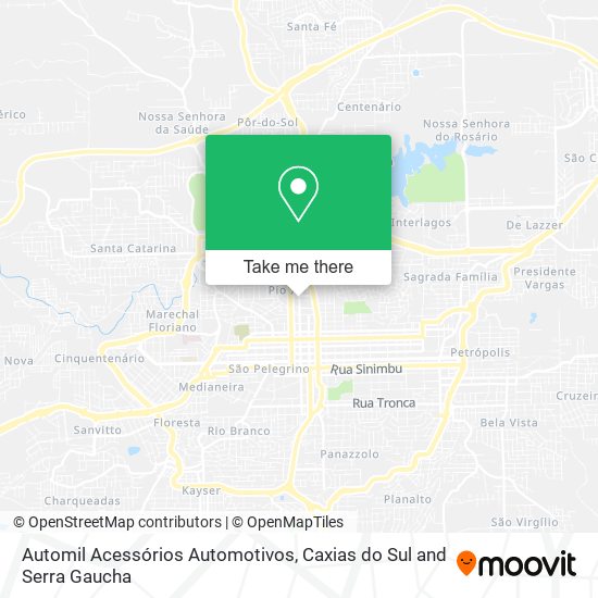 Automil Acessórios Automotivos map