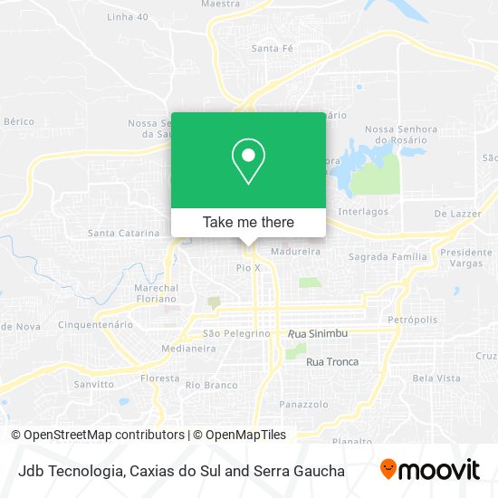 Jdb Tecnologia map