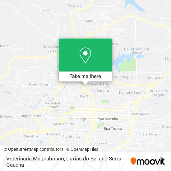 Mapa Veterinária Magnabosco